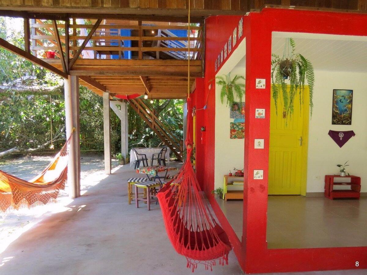 Casa Estilosa E Rustica Com Vista Para O Por Do Sol Da Ilha Do Mel! Bagian luar foto