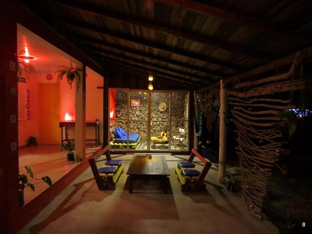 Casa Estilosa E Rustica Com Vista Para O Por Do Sol Da Ilha Do Mel! Bagian luar foto
