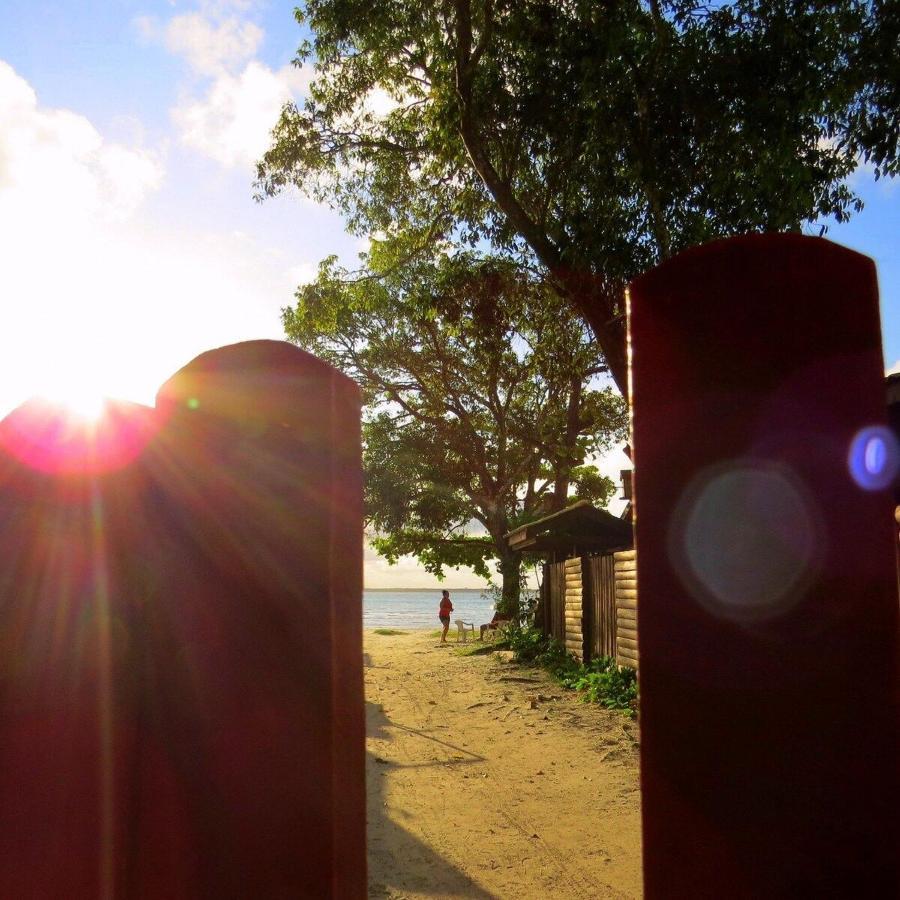 Casa Estilosa E Rustica Com Vista Para O Por Do Sol Da Ilha Do Mel! Bagian luar foto