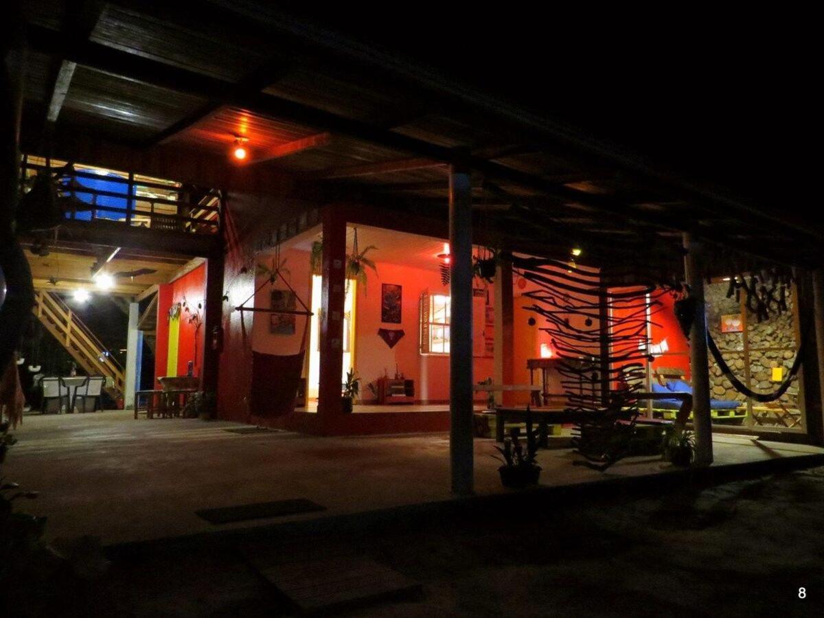 Casa Estilosa E Rustica Com Vista Para O Por Do Sol Da Ilha Do Mel! Bagian luar foto