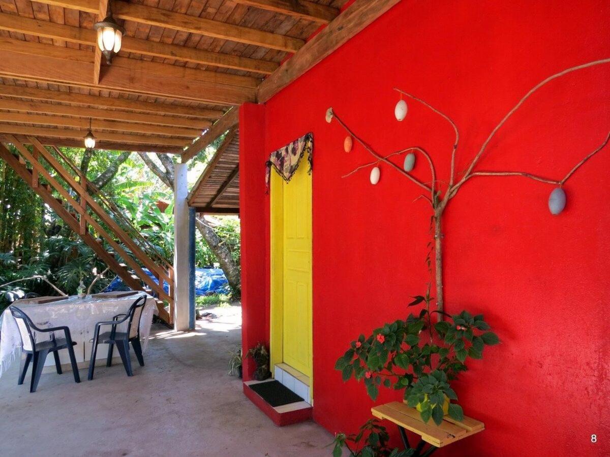 Casa Estilosa E Rustica Com Vista Para O Por Do Sol Da Ilha Do Mel! Bagian luar foto