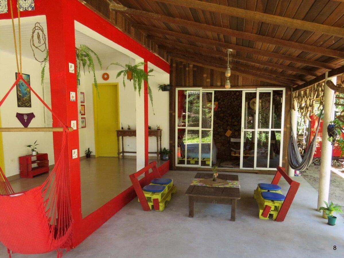 Casa Estilosa E Rustica Com Vista Para O Por Do Sol Da Ilha Do Mel! Bagian luar foto