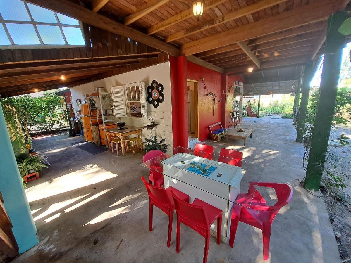 Casa Estilosa E Rustica Com Vista Para O Por Do Sol Da Ilha Do Mel! Bagian luar foto