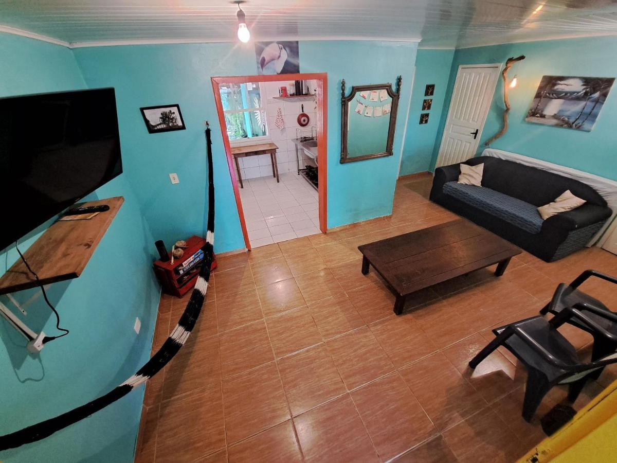 Casa Estilosa E Rustica Com Vista Para O Por Do Sol Da Ilha Do Mel! Bagian luar foto